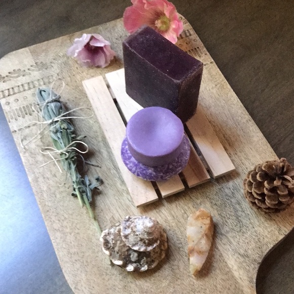 SET OF 3 •Glycerin Bar Soap• Solid Shampoo •Solid Conditioner bar• Damaged Hair - Picture 6 of 8